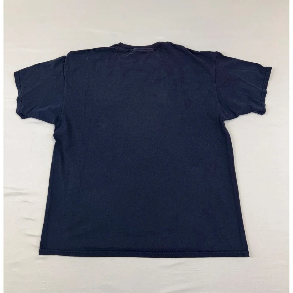 Vintage Champion USA Olympic Team T-Shirt Mens XXL Navy Blue Graphic Cotton Tee - Picture 9 of 10